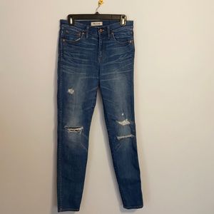 Madewell 9” High Rise Skinny Jeans